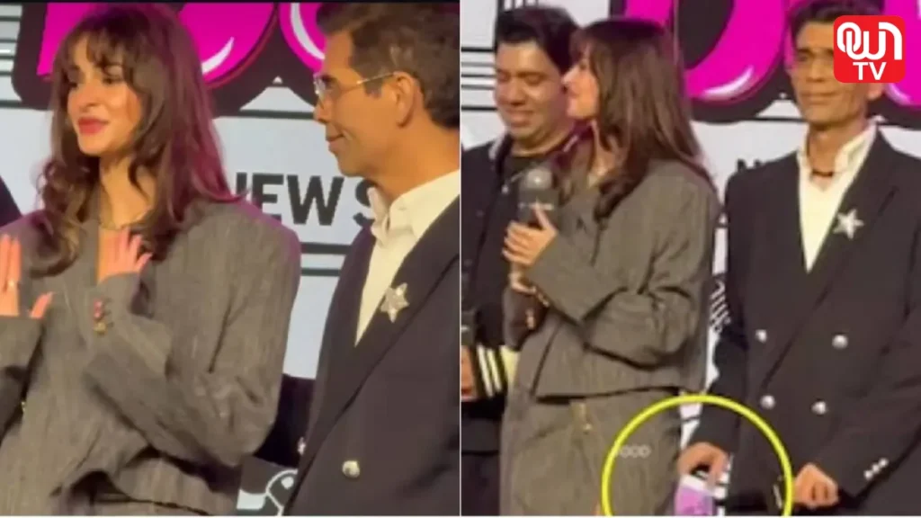 Karan Johar Viral Video With Ananya Panday