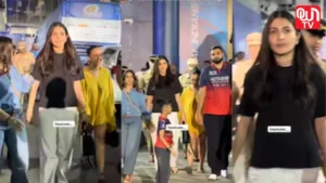 Anushka Sharma, Chic Black-and-White Look, RCB Vs MI