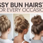 Messy Bun Styles